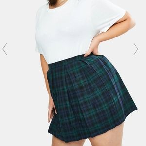 Delia's plaid skirt